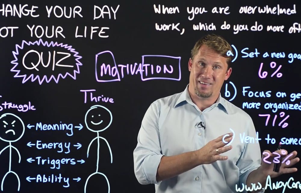 Andy Core Video: Thrive or Strive Quiz