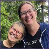 Katrina Mitchell and Aletha McManama